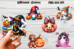Halloween stickers PNG | Printable Halloween sticker Product Image 1