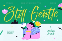 Still Gentle - Modern Brush Font Product Image 1