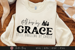 By His Grace SVG PNG | Boho Christian PNG Product Image 8