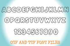 Stitch Sew Patch Alphabet Lettering ABC Sewing Text Font OTF Product Image 2