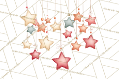 Stitched Fabric Clipart Clusters in Soft Cartoon Style Png Product Image 2