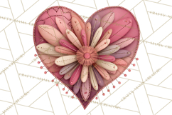 Stitched Fabric Clipart Clusters in Soft Cartoon Style Png Product Image 4