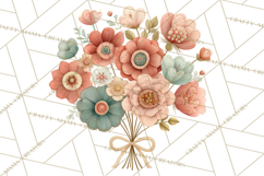 Stitched Fabric Clipart Clusters in Soft Cartoon Style Png Product Image 4