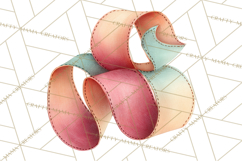 Stitched Fabric Clipart Clusters in Soft Cartoon Style Png Product Image 4