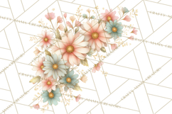 Stitched Fabric Clipart Clusters in Soft Cartoon Style Png Product Image 5