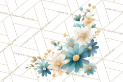 Stitched Fabric Clipart Clusters in Soft Cartoon Style Png Product Image 3
