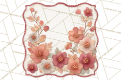 Stitched Fabric Clipart Clusters in Soft Cartoon Style Png Product Image 4