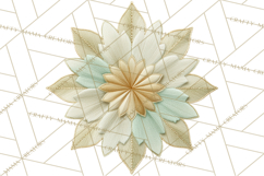 Stitched Fabric Clipart Clusters in Soft Cartoon Style Png Product Image 5