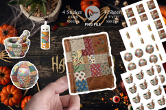 Stitched Witchcraft Craft Sticker Product Image 1