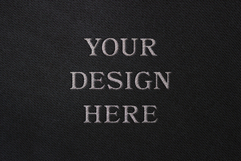 Stitching Embroidery Logo Mockup Product Image 3