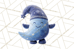 Cute Halloween Monster Clipart PNG, Patchwork Monsters Png Product Image 3