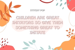 Stitchy Pop Handmade Font Product Image 2