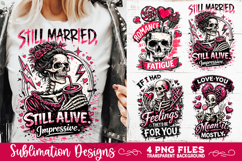 Sarcastic Valentine PNG Funny Sublimation 4 Designs Product Image 8