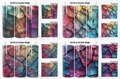 3D Stone Cracked Texture Tumbler Bundle Product Image 5