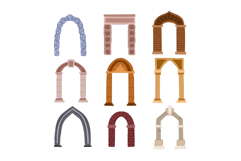 Various architectural arches demonstrating different buildin Product Image 1