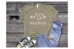 BELLA CANVAS 3001 t-shirt mockup BUNDLE Product Image 19