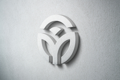 Stone Signage Logo Mockup Product Image 1