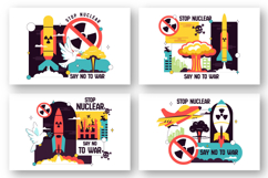 10 Stop Nuclear Illustration Product Image 2