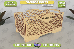 Wooden Storage Box | Jewelry Box | Gift Box | Organizer |CNC Product Image 1