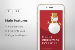 Merry Christmas Story Template Product Image 1