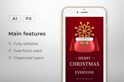 Merry Christmas Story Template Product Image 2