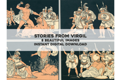 Stories from Virgil 8 Beautiful Images Restored Artworks Product Image 1