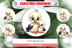 Ornament Stork Mother&#039;s Day Product Image 1