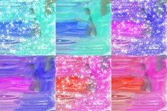 Storm Watercolor Digital Papers Glitter Background Product Image 2