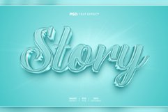Story 3D editable text effect Product Image 1