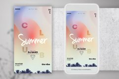 Minimal Summer Event Instagram Flyer Product Image 3