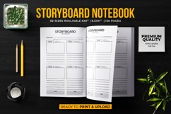 Storyboard Notebook KDP Interior - Low or No Content Book Product Image 2