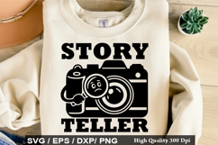 Storyteller - Photographer SVG Design Product Image 1
