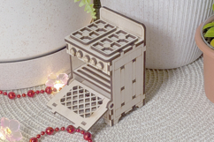 Stove Doll furniture - Laser Cut File, SVG Kitchen miniature Product Image 6