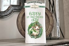 St Patricks Sheep Sublimation Kitchen Towel Designs Product Image 2