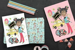 Bask to school.Girl 3. Png Svg Eps Product Image 2
