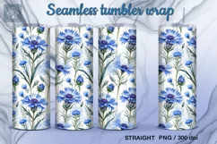 Breath of spring Seamless Tumbler Sublimation, 20 oz PNG Product Image 1