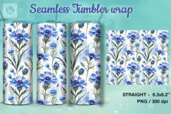 Breath of spring Seamless Tumbler Sublimation, 20 oz PNG Product Image 2