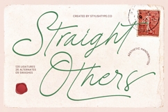 Straight Others - Aesthetic Handwritten Product Image 1