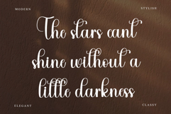 Straight Script Product Image 4