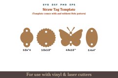 Straw Tag SVG, Straw Tag Template, Party Favor Straw Tag,Straw Label template, Wedding Tags, Straw Tag Labels, Cricut glowforge cut files