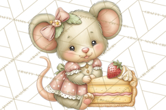 Strawberry Animals Clipart, Strawberry Houses Clip Art Png Product Image 5