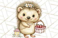 Strawberry Animals Clipart, Strawberry Houses Clip Art Png Product Image 3