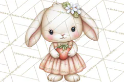 Strawberry Animals Clipart, Strawberry Houses Clip Art Png Product Image 4