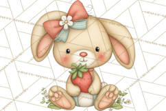 Strawberry Animals Clipart, Strawberry Houses Clip Art Png Product Image 2