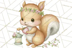 Strawberry Animals Clipart, Strawberry Houses Clip Art Png Product Image 2
