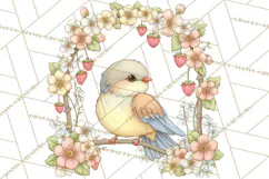Strawberry Animals Clipart, Strawberry Houses Clip Art Png Product Image 5
