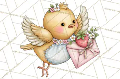 Strawberry Animals Clipart, Strawberry Houses Clip Art Png Product Image 2