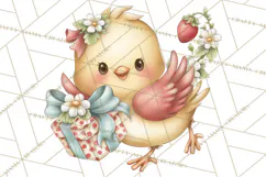 Strawberry Animals Clipart, Strawberry Houses Clip Art Png Product Image 3