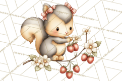 Strawberry Animals Clipart, Strawberry Houses Clip Art Png Product Image 3