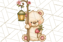 Strawberry Animals Clipart, Strawberry Houses Clip Art Png Product Image 3